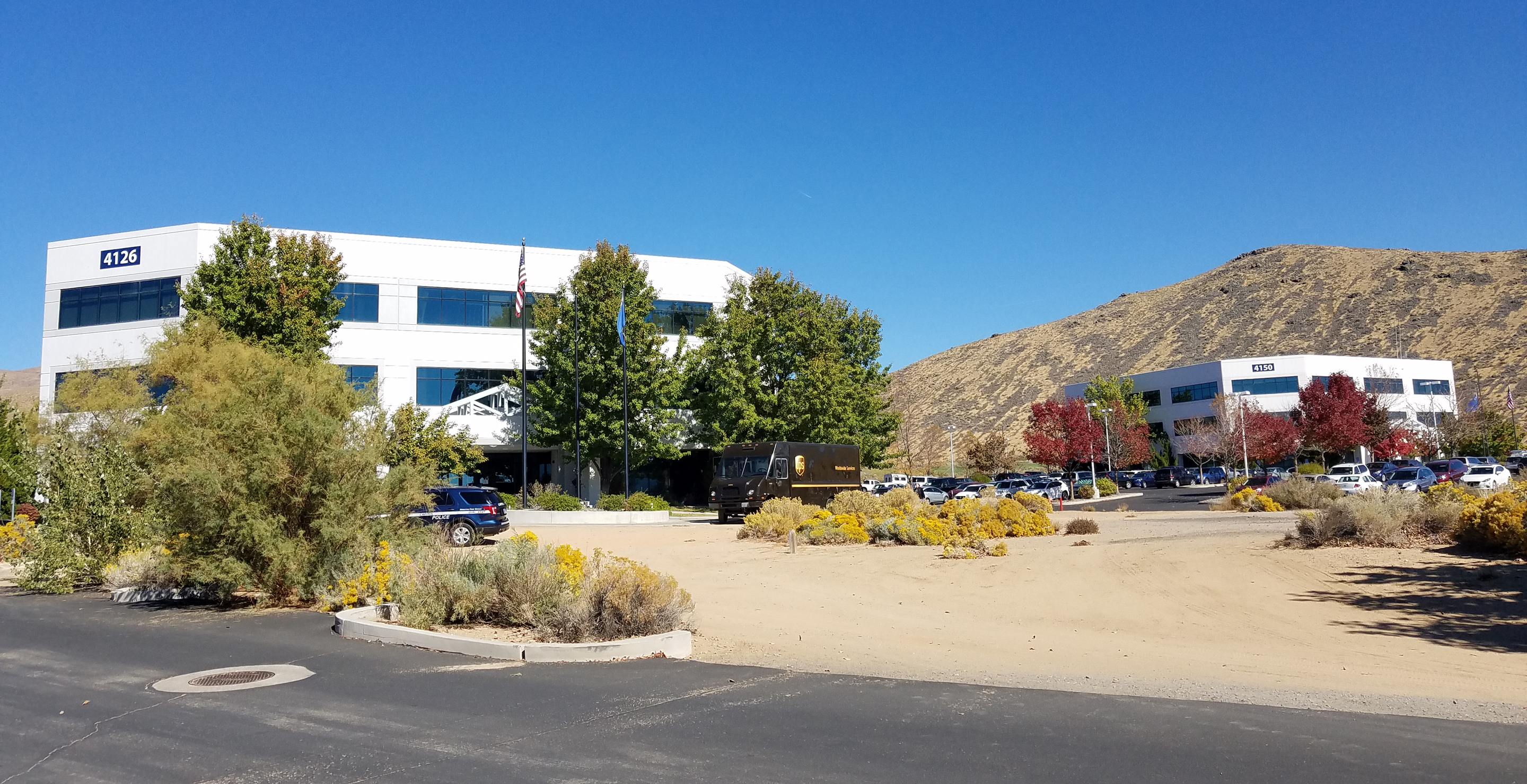 Nevada Department of Health and Human Services buildings in Carson City on Technology Way